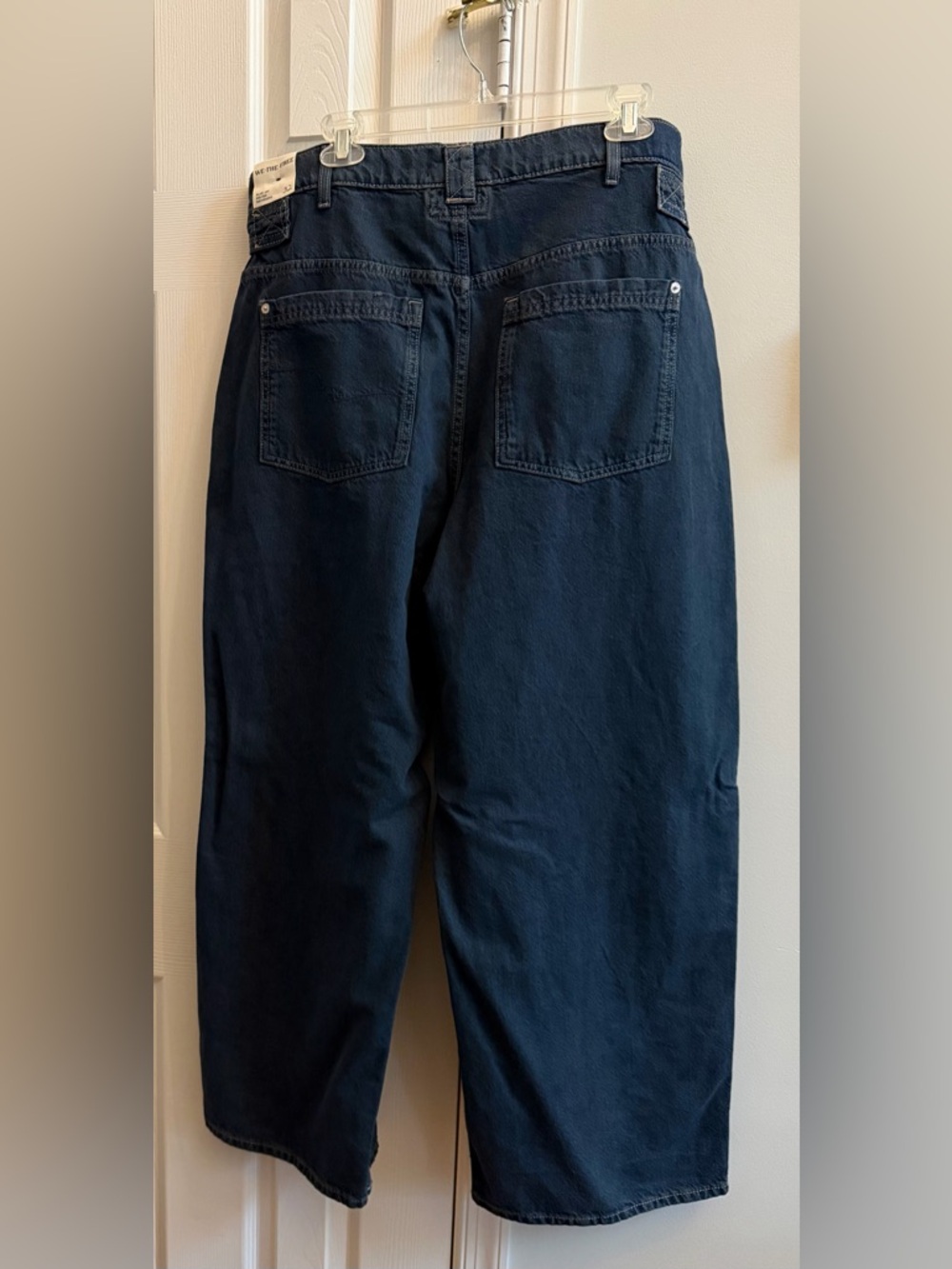 Free People We The Free Blue Jay Belted Boyfriend Jeans - Picture 7 of 10